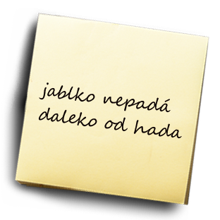 Jablko nepadá daleko od hada – KAREL JE KING!